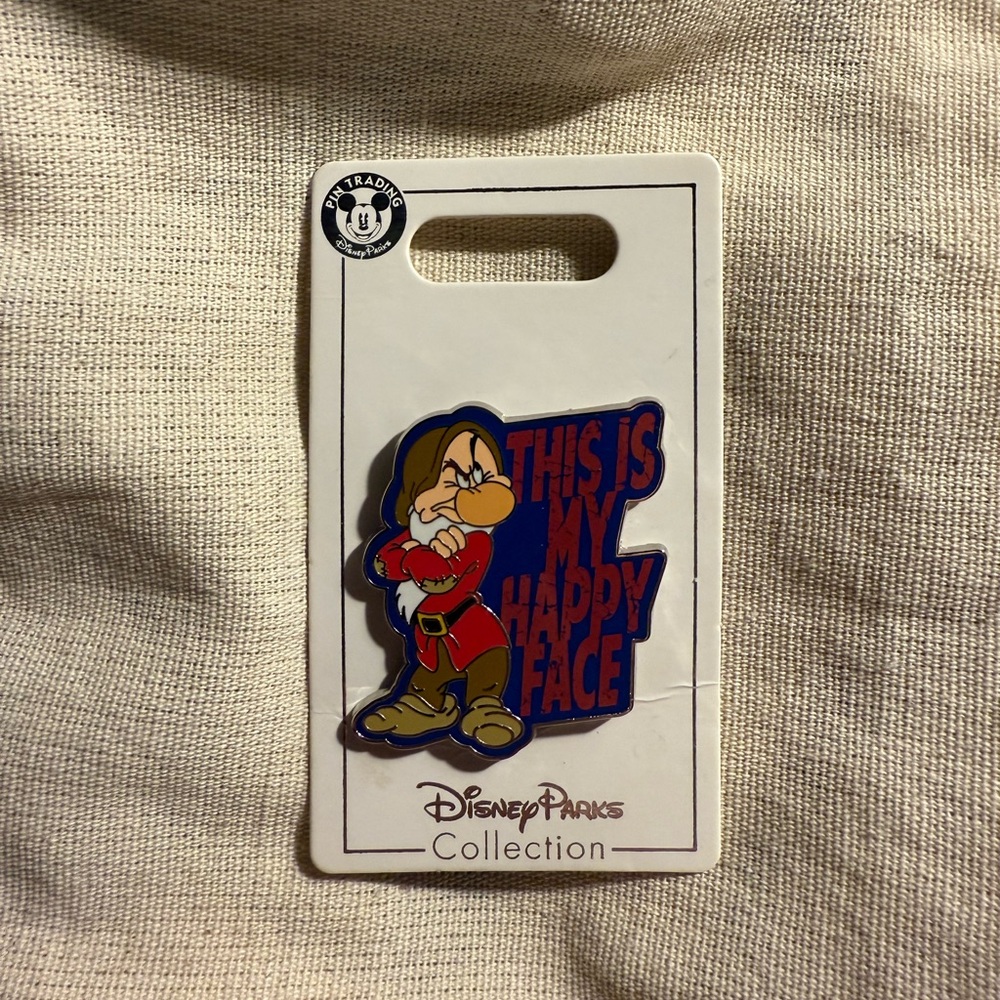 Disney Parks Grumpy Pin